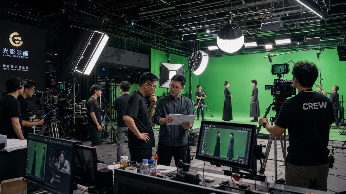 同人动漫公司门店与专业影棚照片